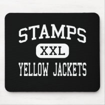 Stamps - Yellow Jackets - High - Stamps Arkansas mousepads