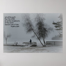 Stand Amazed Scripture Print