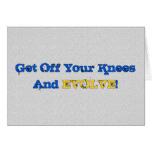 Stand And Evolve Greeting Card