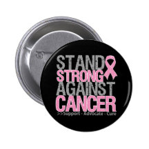 Stand Strong Against Breast Cancer Pin