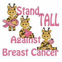 stand tall against breast cancer acrylic cut outs