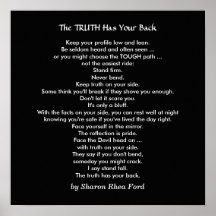Stand Tall with the Truth by SRF Poster