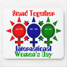 Stand Together International Women’s Day Mouse Pads