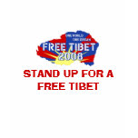 STAND UP FOR A FREE TIBET t-shirts