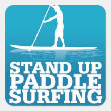 stand up paddle adesivo quadrado