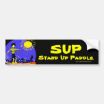Stand Up Paddle Design Bumper Sticker