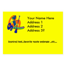 Stand Up Paddle Surf Design Business Card Templates