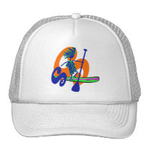 Stand Up Paddle Surf Design Trucker Hat