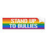 STAND UP TO BULLIES BUMPER STICKER