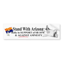 Stand With Arizona Bumper Stickers