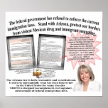 Stand With Arizona - Support SB 1070 posters