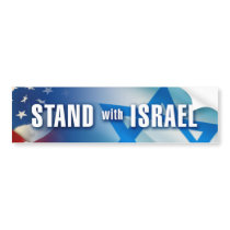 STAND with ISRAEL Bumper Sticker