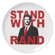 Stand With Rand Dinner Plate