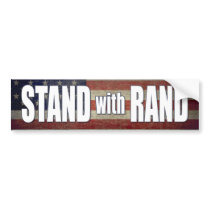 Stand with Rand Paul bumper stickers