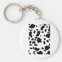 STANDARD COW PRINT KEY CHAINS