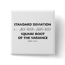 Standard Deviation Square Root Of The Variance