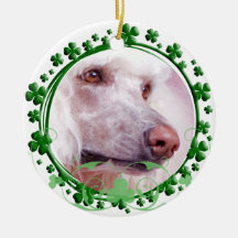 Standard Poodle St. Patrick's Day Ornament