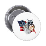 Standard Schnauzer Flag Pins