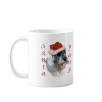 Standard Schnauzer Santa Paws Mug