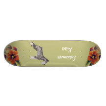 Standard Schnauzer - Schnauzer Kisses Skateboard