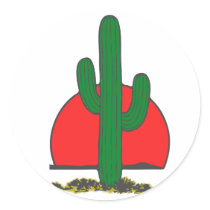 Ständerkaktus Kaktus cactus Sticker