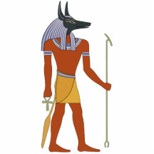 Standing Anubis Photo Sculpture