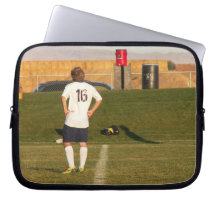 Standing on the Field Laptop Computer Sleeve