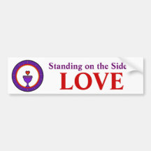 Standing on the Side of Love Bumper Stickers
