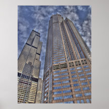 Standing Tall in the Windy City Poster