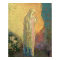 Standing Veiled Woman posters