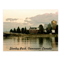 Stanley Park Serene Life Postcard