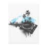 Stanton Miami - DJ Turntable Music Disc Jockey Postcard