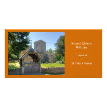 Stanton Quintin St Giles Church Photo Card Template