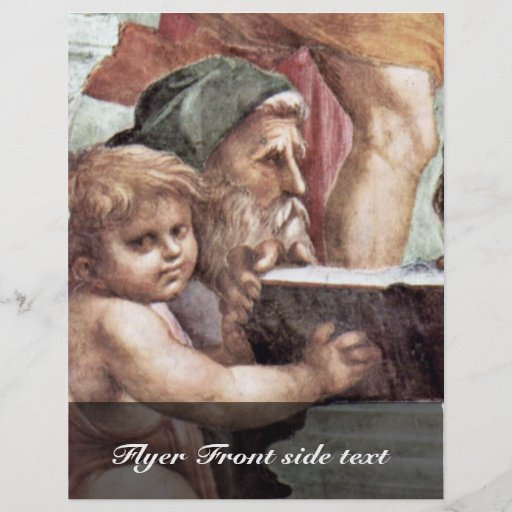 Stanza Della Signatura In The Vatican For Pope Jul Personalized Flyer