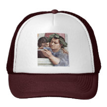 Stanza Della Signatura In The Vatican For Pope Jul Mesh Hat