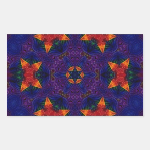 Star and Butterfly Mandala Stickers