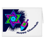 Star and Dreidel Card