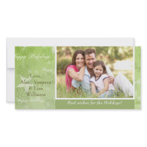 Star and Snowflake Flurry - Photo Holiday Card