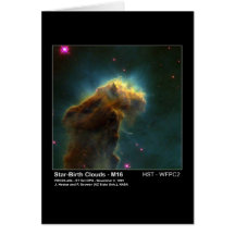 Star Birth Cloud M16 Hubble Telescope Photo Cards