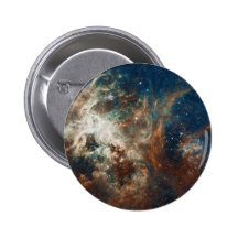 Star Birth in 30 Doradus Tarantula Nebula NGC 2070 Pinback Buttons