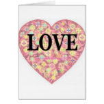 Star Burst Heart of Love cards