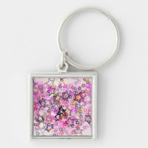 Star Burst Key Chains