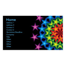 star circle business card