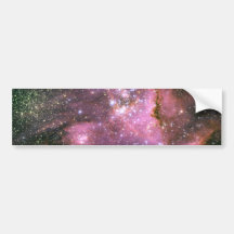 Star Cluster NGC 346 Hubble Space Bumper Sticker