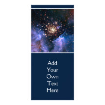 Star Cluster NGC 3603 (Hubble) Rack Card Template