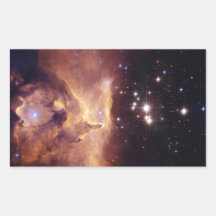 Star Cluster Pismis 24 Space Rectangle Stickers