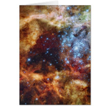 Star Cluster R136 Bursts Out Tarantula Nebula Greeting Cards