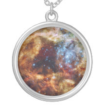 Star Cluster R136 Bursts Out Tarantula Nebula Necklace