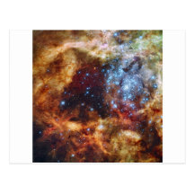 Star Cluster R136 Bursts Out Tarantula Nebula Post Cards
