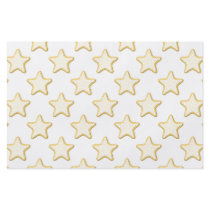 Star Cookies Pattern. On White. Flyer